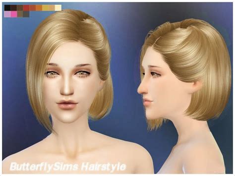 My Sims 4 Blog Butterflysims 100 Hair For Females