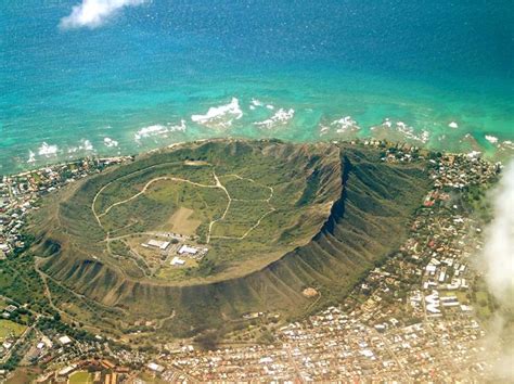 Diamond Head Located On The Eastern Edge Of Waikikis Coastline Is A