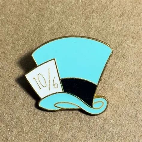 Disney Trading Pin Mad Hatter Character Hat From Alice In Wonderland 4