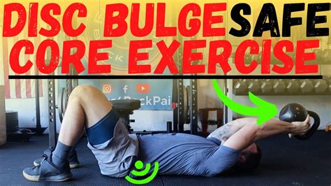 Core Exercise For Disc Bulge FUN Core Strength Exercise SAFE For DISC