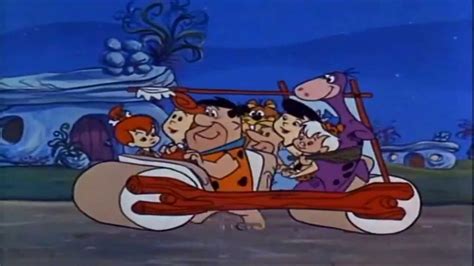 The Flintstones Opening And Closing Theme 1960 1966 Youtube