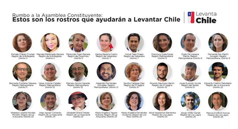 Levanta Chile Presenta Candidatos A La Convenci N Constituyente