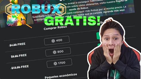 CÓmo Conseguir Robux Gratis Sin Pagar Roblox Youtube