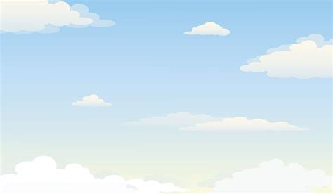 Premium Vector Illustration Of Cloudy Blue Sky