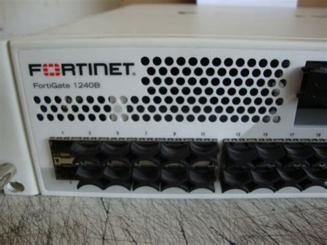 Fortinet Fortigate 1240b Fg 1240b Utm Firewall Security Appliance Ebay