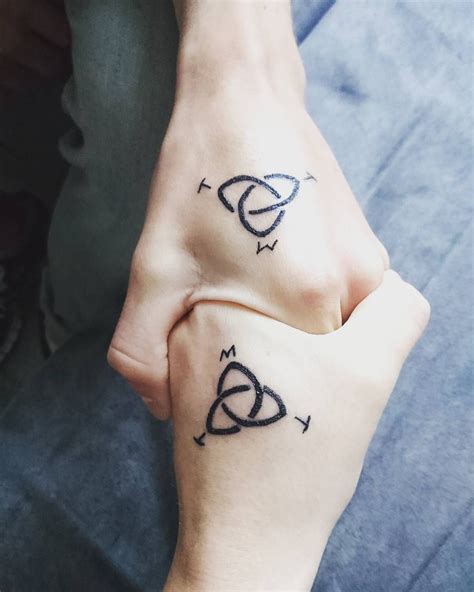 25 Awesome Trinity Knot Tattoo With Names Ideas In 2021