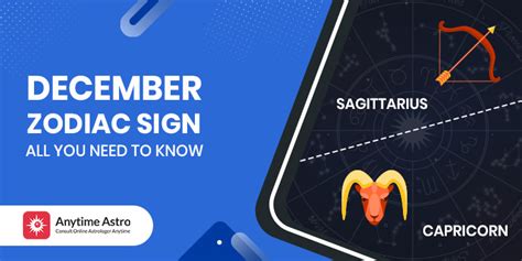 December Zodiac Sign What Is The Sun Sign For December Month
