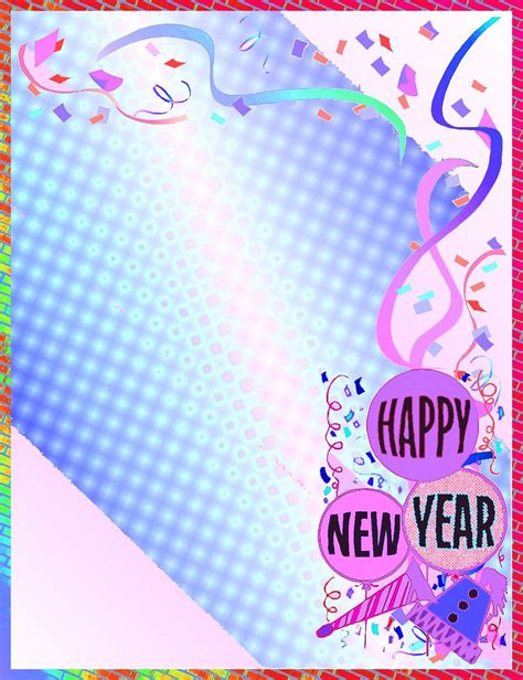 Christian Images In My Treasure Box New Years Borders Backdrops And