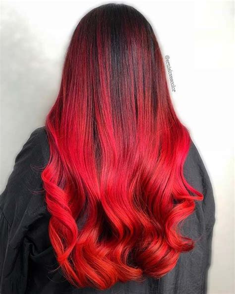 23 Red And Black Hair Color Ideas For Bold Women Stayglam Hair