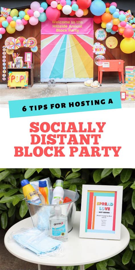 Socially distanced games for adults. 6 Top Tips for Hosting a Socially Distanced Block Party ...
