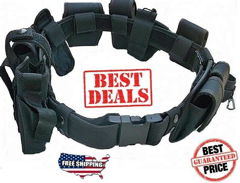 duty belt deluxe 10 pc police officer security guard law enforcement equipment のebay公認海外通販｜セカイモン