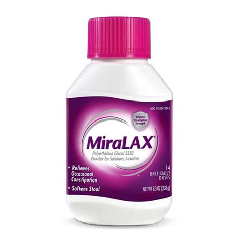 While it may not be a comparative pill used by bradley cooper in the film 'limitless', experts when they are utilized a couple, drinking dim coffee can manufacture the invention effects of modafinil on your cerebrum, especially when joined. BettyMills: Generic OTC Miralax Laxative Powder, 8.3-Oz ...