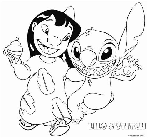 Lilo En Stitch Kleurplaten Gratis Printen Voor Kinderen