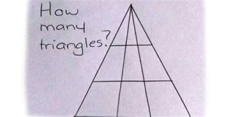 The Exact Number Of Triangles In This Puzzle Has Finally Been Revealed
