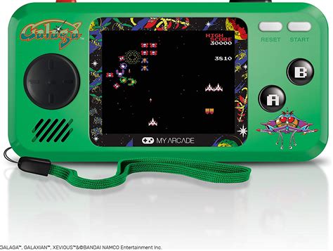 My Arcade Dgunl 3244 Galaga Pocket Player Portable Handheld Game System