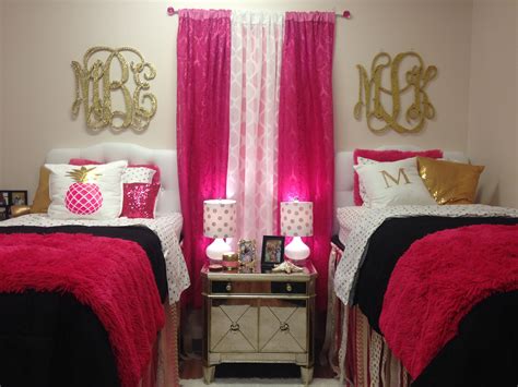 hot pink dorm pink dorm home decor decor
