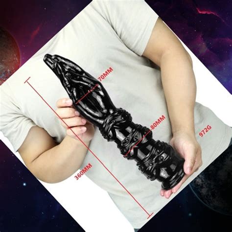 Realistic Black Dildo Hand Sex Toy For Women Etsy Canada