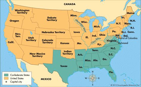 United States Union Map