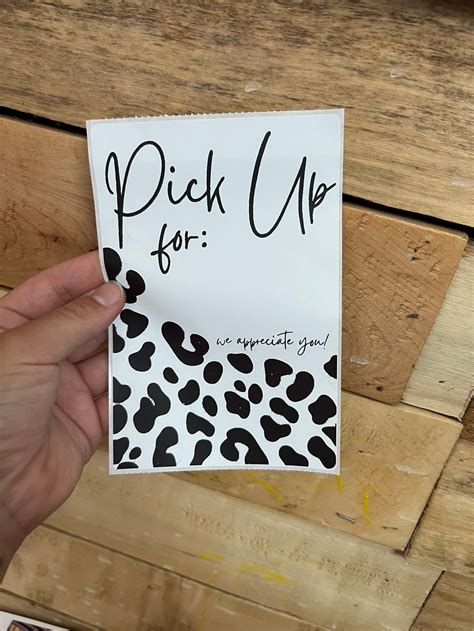 Rts Leopard Pick Up Stickers Creating Hope