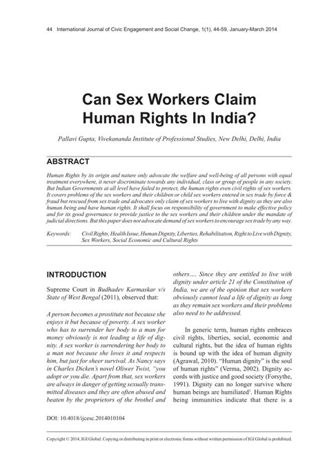 pdf can sex workers claim human rights in india