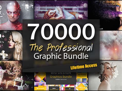 Professional Graphic Design Elements Bundle Of 70000 Items Dealfuel