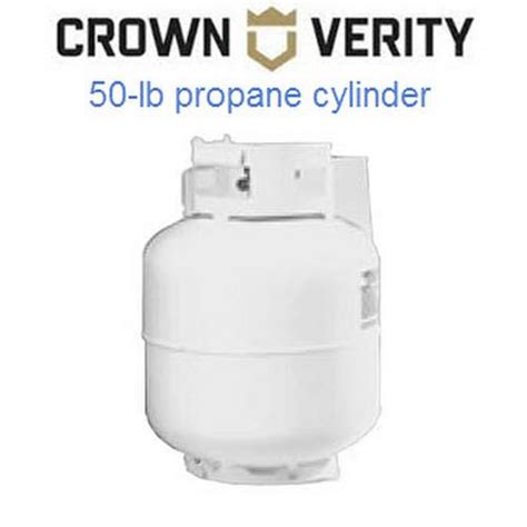 Crown Verity Cv Cyl 50 Crown Verity 50 Lb Propane Tank Vertical Orientation