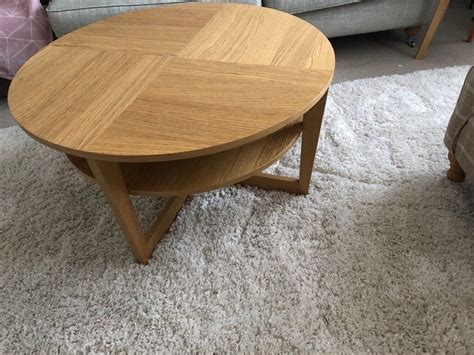 Ikea Round Coffee Table Excellent Condition In Clacton On Sea Essex