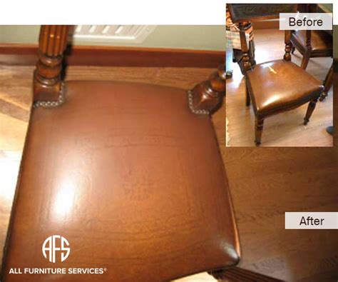 Chair Seat Leather Repair Furniture Repair Ny