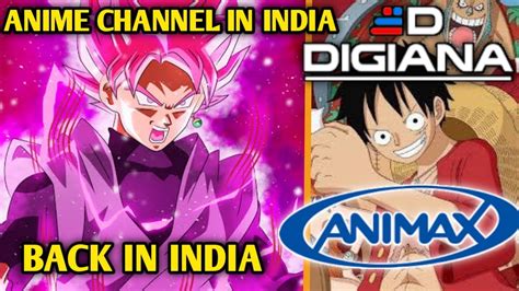 New Anime Tv Channel In India Animax Back In India Youtube