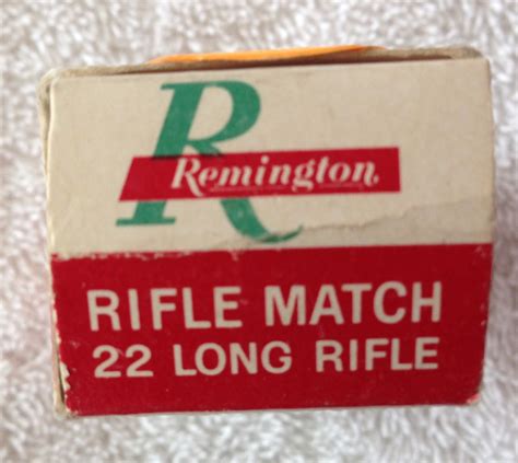 Remington 22 Long Rifle Match Rim Fire 6622 Ammunition Ammo 23 Count