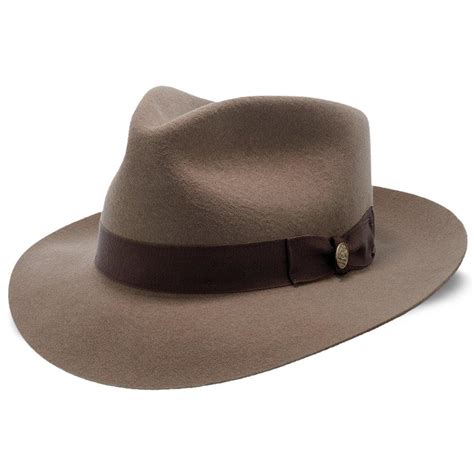 Chatham Stetson Wool Felt Fedora Hat Fashionable Hats
