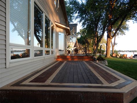 1 Best Stained Deck On Pinterest I Stained Another Level Of Our Deck