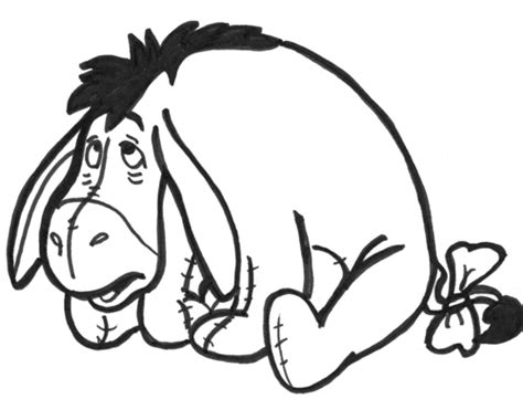 Gloomy eeyore is not a fan of much, other than eating thistles, but his loyalty wins the hearts of his friends every time he loses his tail. Drawing Eeyore from Winnie the Pooh Series in Easy Steps ...