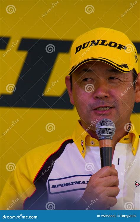 suzuka japan july 29 during talk show at 2012 editorial image image of championship