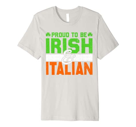 irish italian st patricks day holiday shirt great t