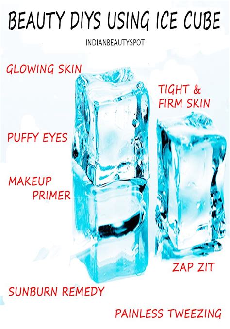 Rub An Ice Cube Over Your Face Each Night To Minimize Pores And Prevent Acne And Wrinkles L