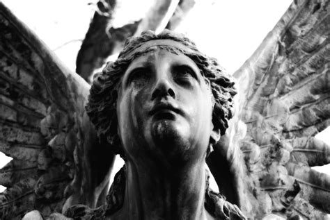 Wallpaper Angel Artwork Statue Death Cemetery Spring Monument