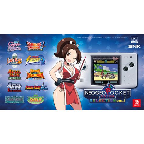 Neogeo Pocket Color Selection Vol1 Nintendo Switch Pixn Love