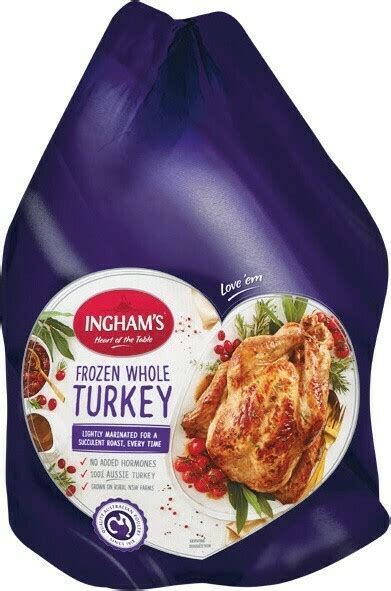 Inghams Frozen Whole Turkey From The Freezer Offer At Woolworths