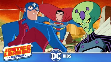 Justice League Action The Brainiac Collection Dckids Youtube