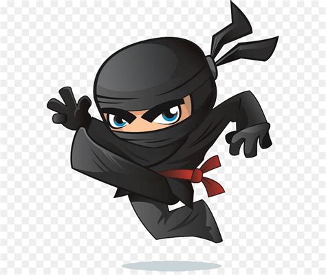 Ninja Royalty Free Cartoon Ninja Png Download 800500 Free