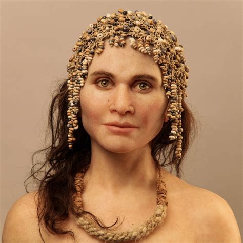 The Magdalenian Woman 15000 Yrs Old Cap Blanc France Ancient