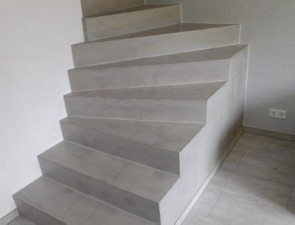 Fugenlose zementböden und treppe in betonopik (koblenz rlp) Savamea - fugenlose Betonoptik für eine Treppe in ...