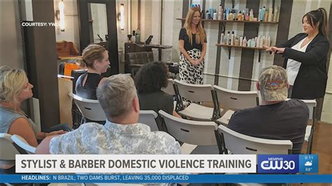 Hairstylists And Barbers Will Be Taking Domestic Violence Training