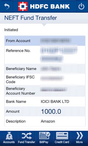 Just download the app and make the payment instantly by signing in to your hdfc bank netbanking account using your customer id and password. Download HDFC Bank Android App (Official Banking Application)