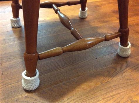 Chair Socks Crochet Chair Leg Cozy Floor Protector Covers