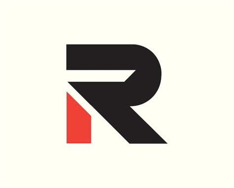 Premium Vector R Logo Design Illustration