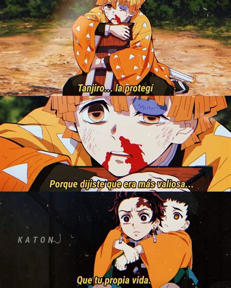 Anime Kimetsu No Yaiba Tanjiro La Protegí Porque Dijiste Era Más