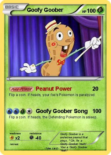 Pokémon Goofy Goober 31 31 Peanut Power My Pokemon Card