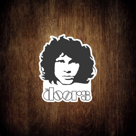 Adesivo Sticker Jim Morrison The Doors Elo7